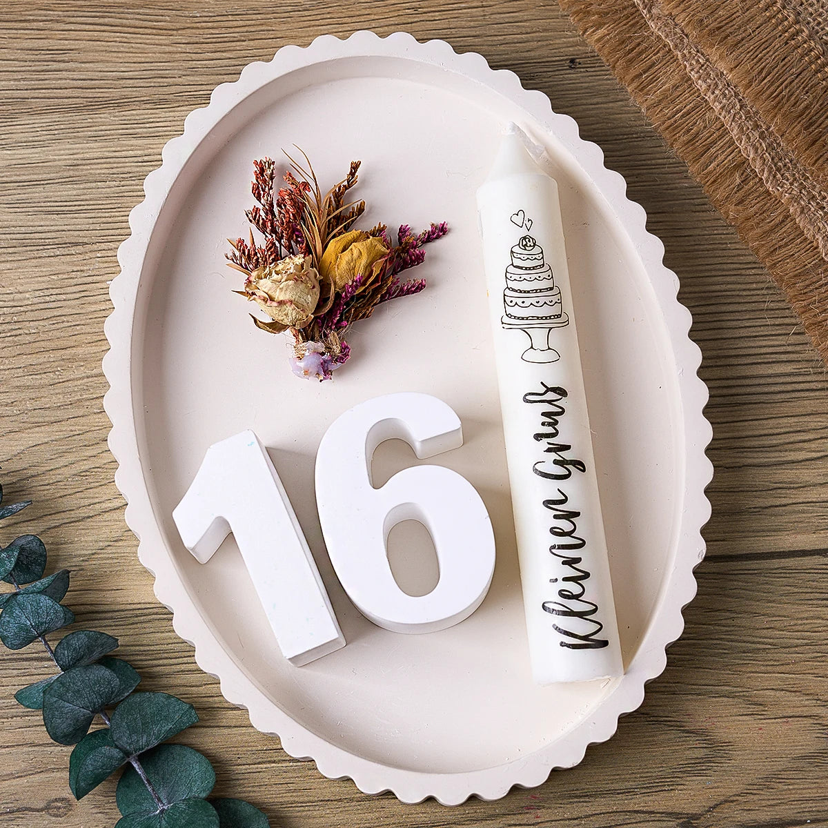 3D Number 0-9 Silicone Mold.