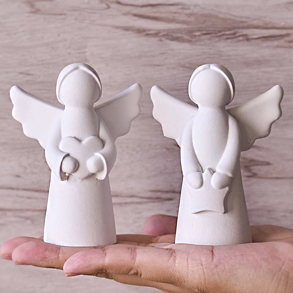 Minimalist Standing Angel Silicone Mold