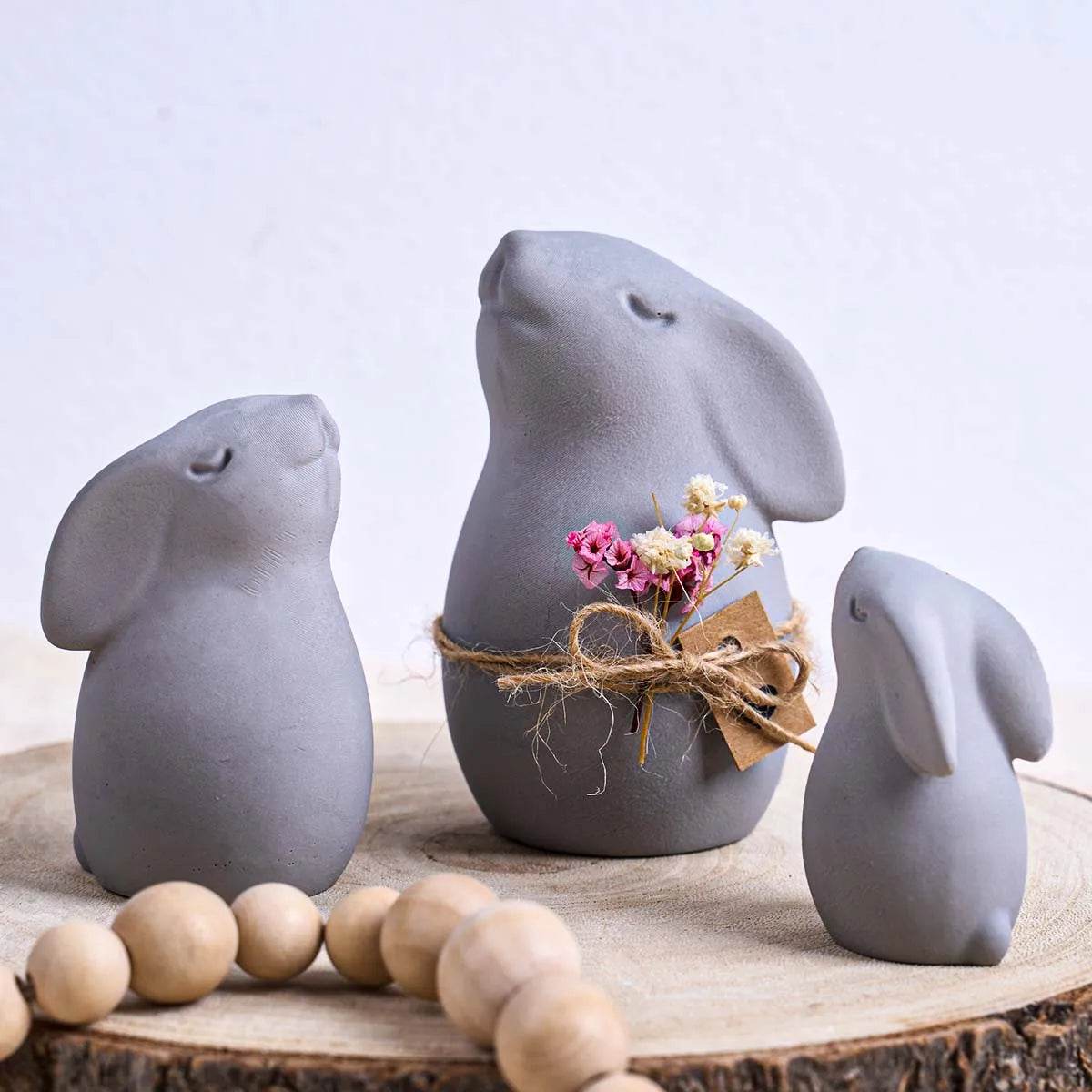 Cute Sitting Rabbit Silicone Mold