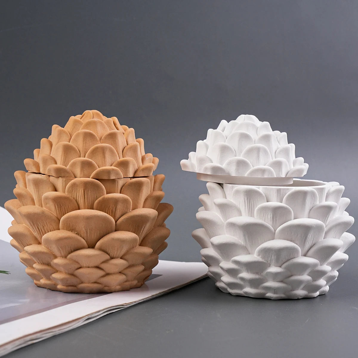 Orsa Scale Pinecone Silicone Mold