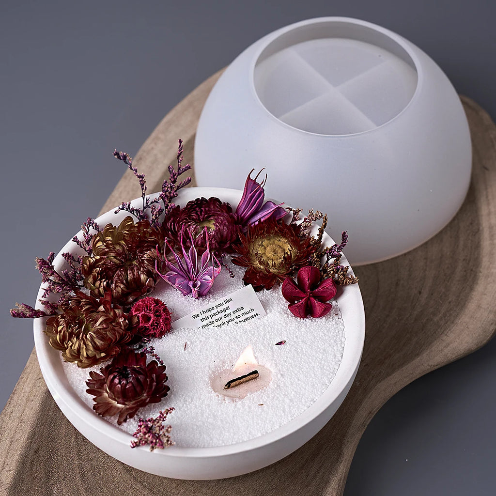 Round Bowl Shape Silicone Mold