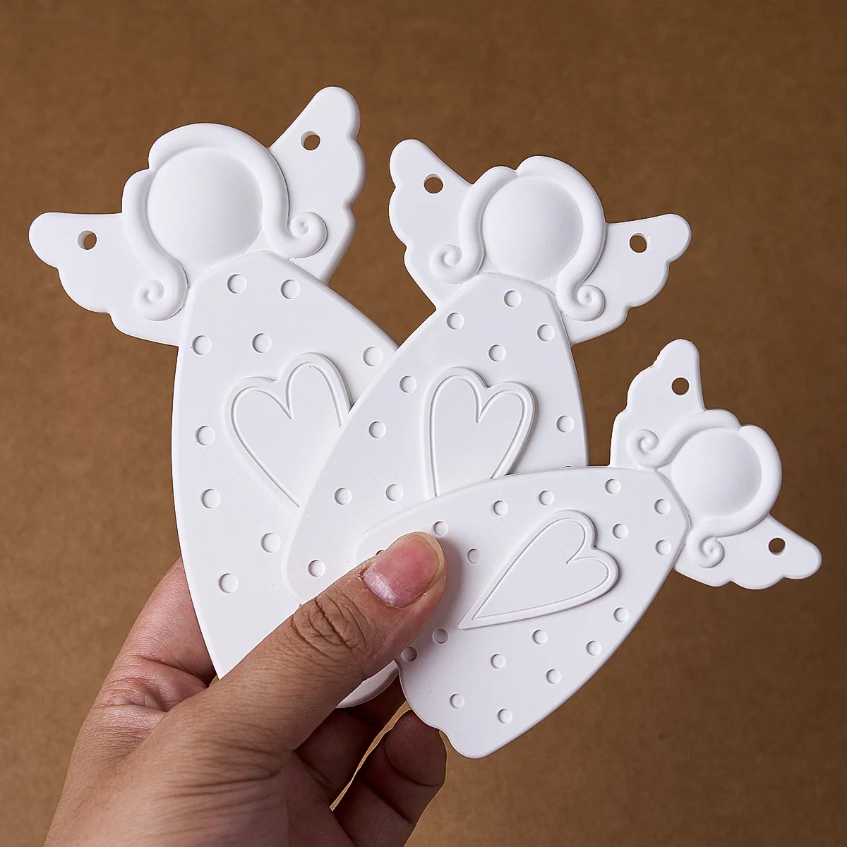 3Pcs Angel Pendant Silicone Mold Set