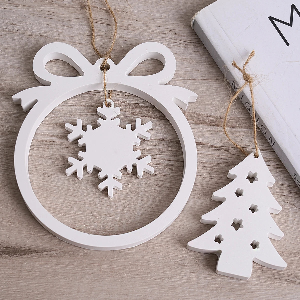 Christmas Hanging Ornaments Silicone Mold.