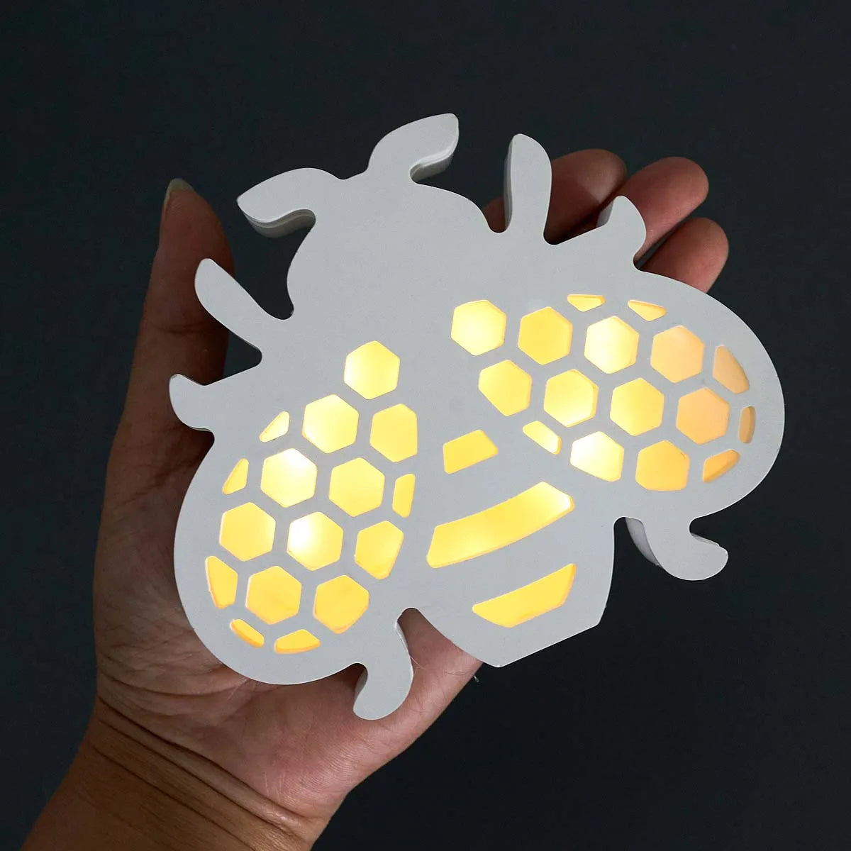 Bee Silhouette Lamp Silicone Mold