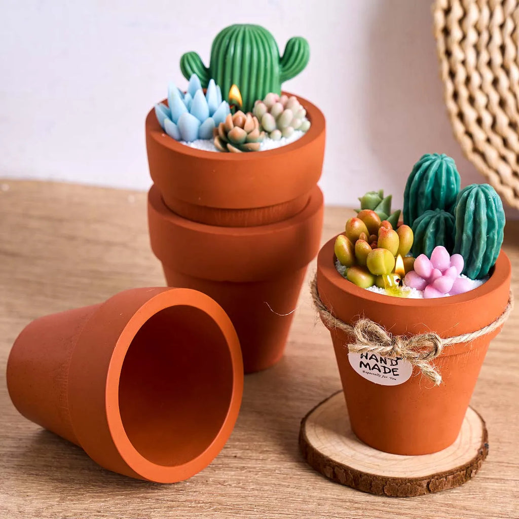 Terun Rim Flower Pot Silicone Mold