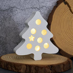 Christmas Tree Silhouette Lamp Silicone Mold.