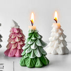 3D Christmas Tree Silicone Candle Mold