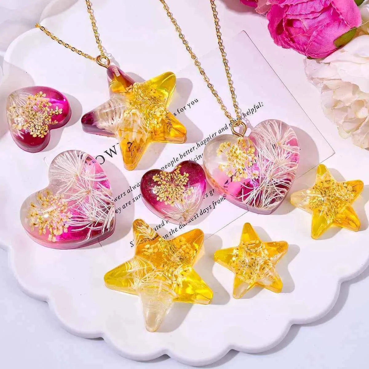 Cariva Dome Moon Star Heart Silicone Mold