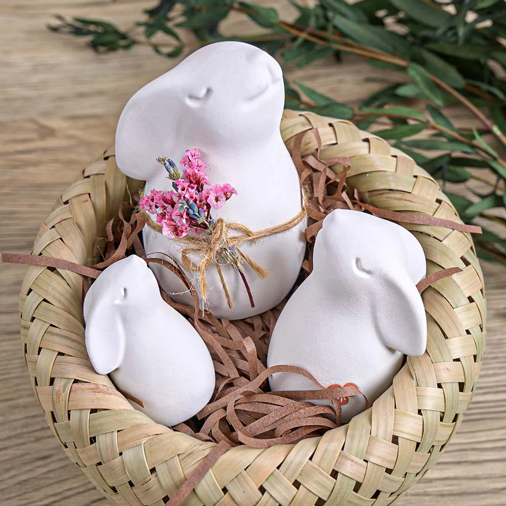 Cute Sitting Rabbit Silicone Mold