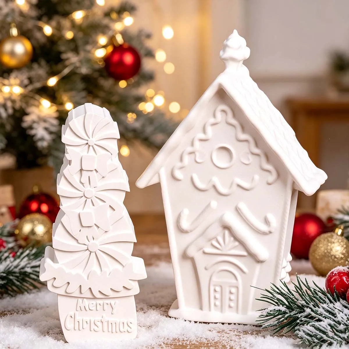 Swirlow Confection Holiday Silicone Candle Mold