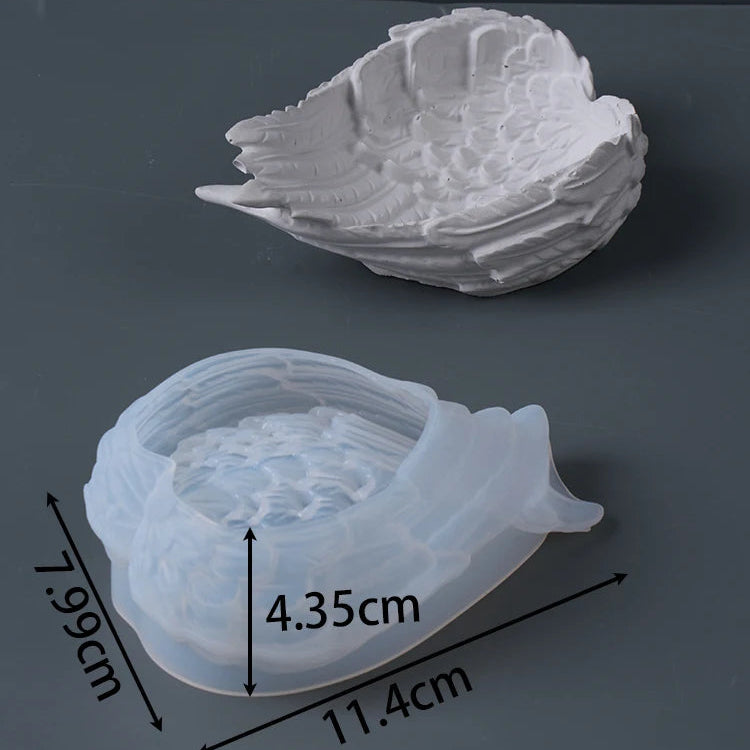 Angel Wing Jewelry Dish Silicone Mold