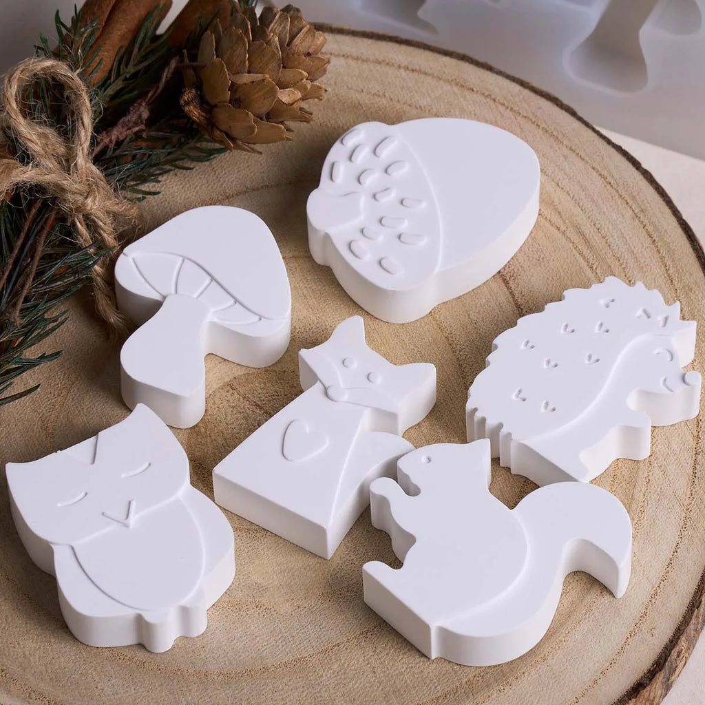 Sylvet Tiered Woodland Animal Silicone Mold