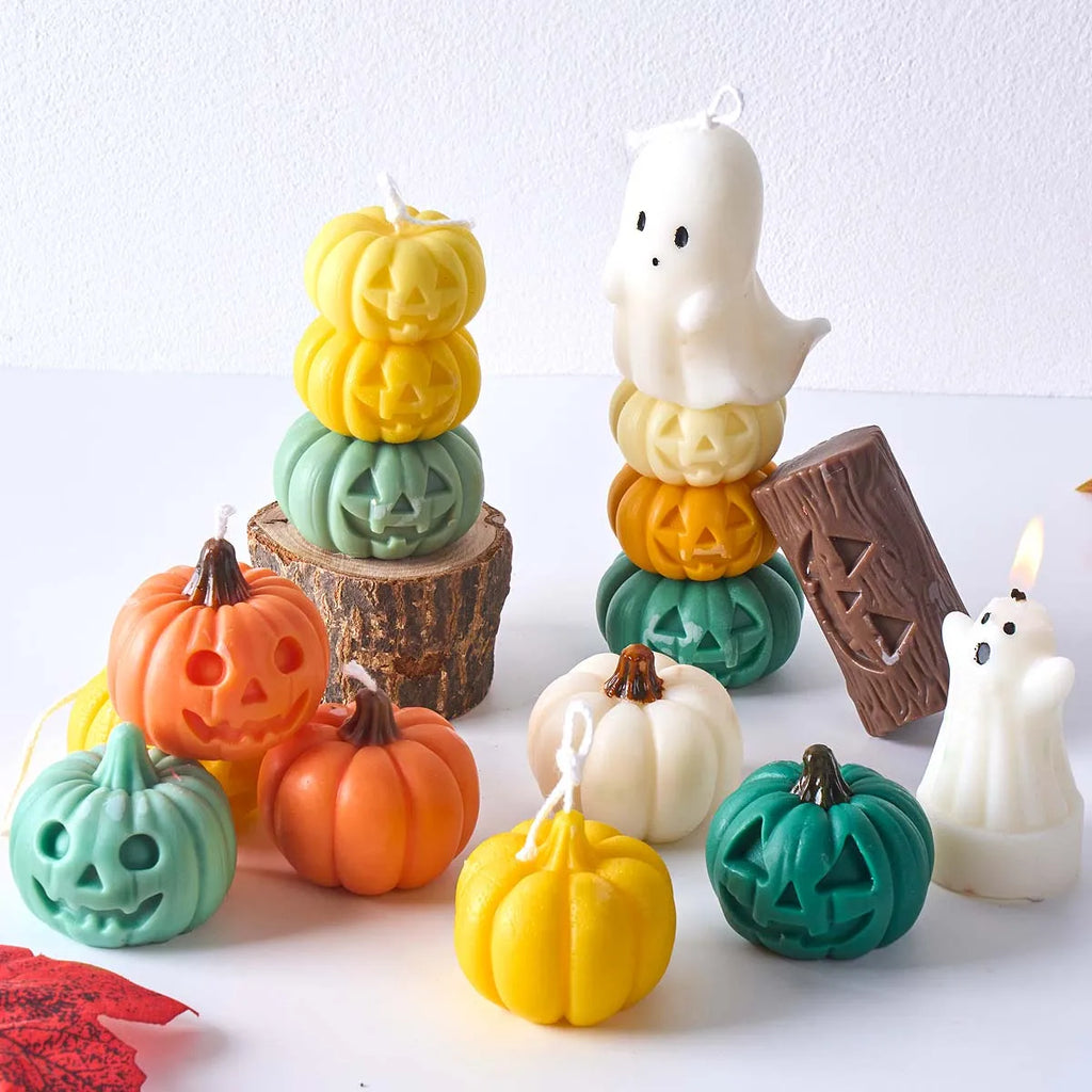 Sambra Halloween Silicone Candle Mold Set (7-Piece)