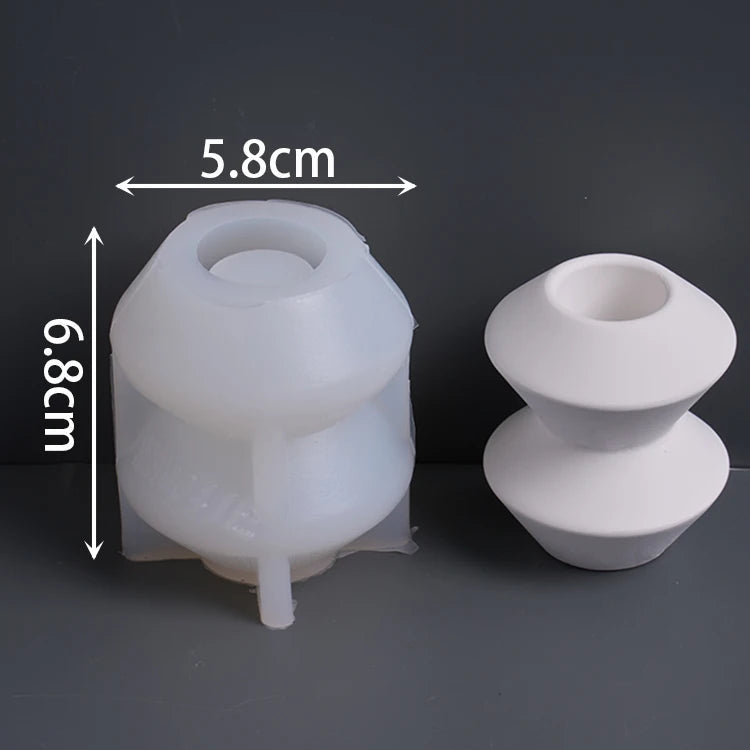 Petite Botanical Vase Silicone Mold