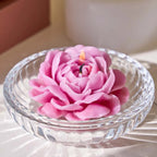 Peony Bloom Candle Mold