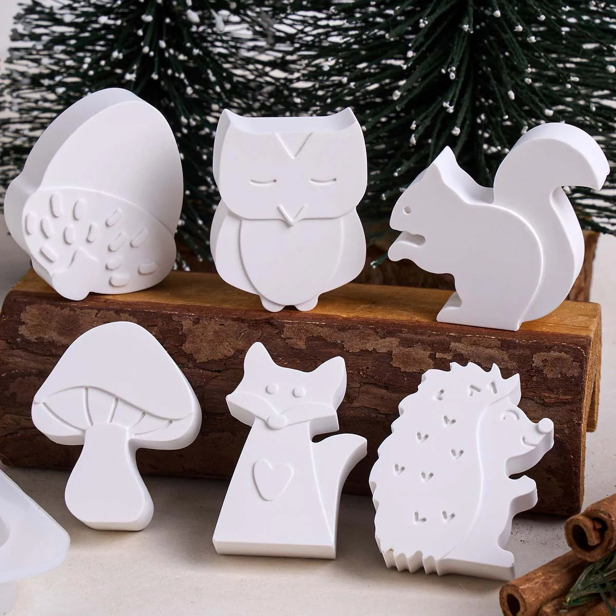 Sylvet Tiered Woodland Animal Silicone Mold