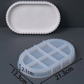 Scallop Edge Silicone Tray Molds.