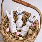 Standing Bunny Silicone Mold with Egg or Heart