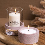 Textured Round Silicone Jar Mold