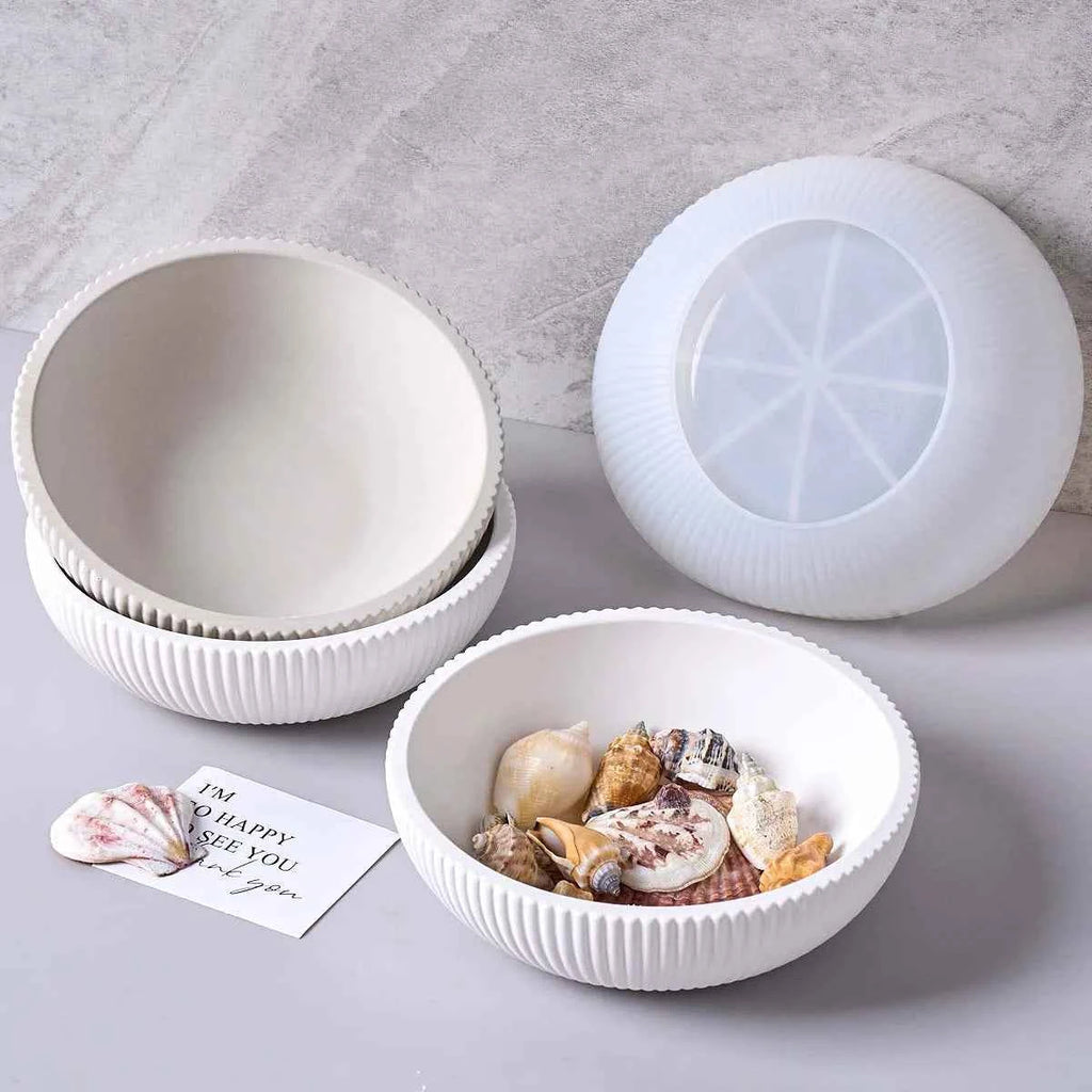 Striven Flute Bowl Silicone Mold