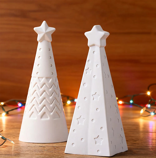 3D Christmas Tree Silicone Mold with Star Top