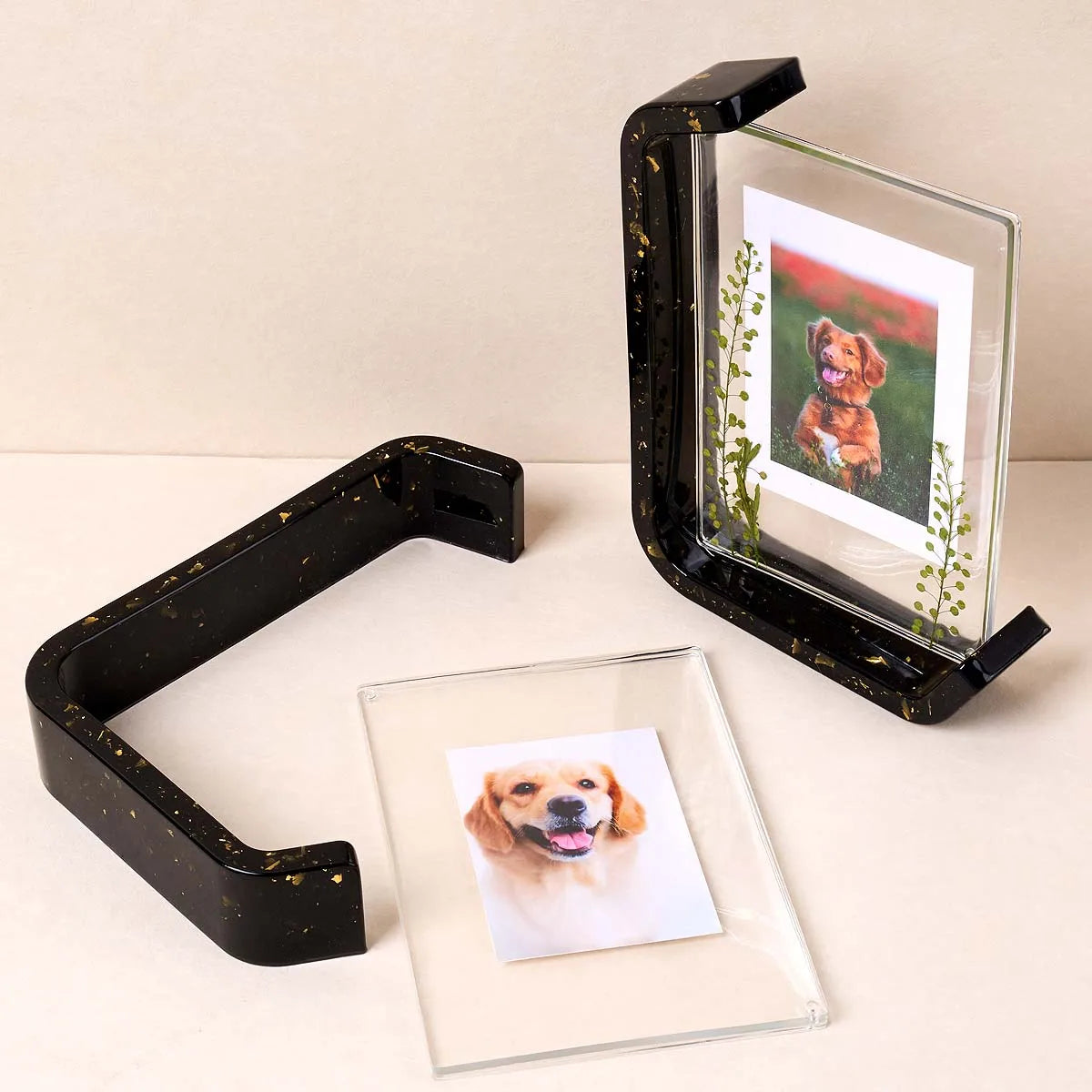 Sculpted Memory Silicone Frame Molds Set