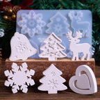 Fenrel Punch Christmas Ornament Silicone Mold