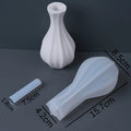 Minimalist Fine Neck Mouth Vase Silicone Mold Minimalist