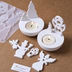 Angel Prayer Candle Holder Silicone Mold Set