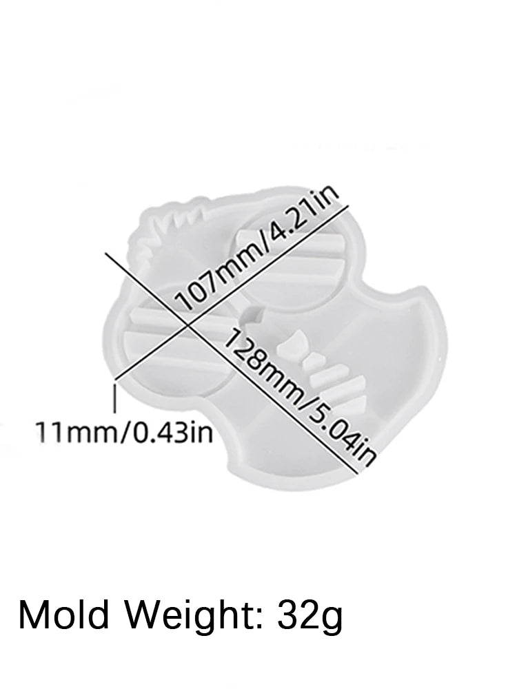 3D Cute Birds Silhouette Lamp Mold.