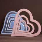 Nested Hollow Heart Casting Mold