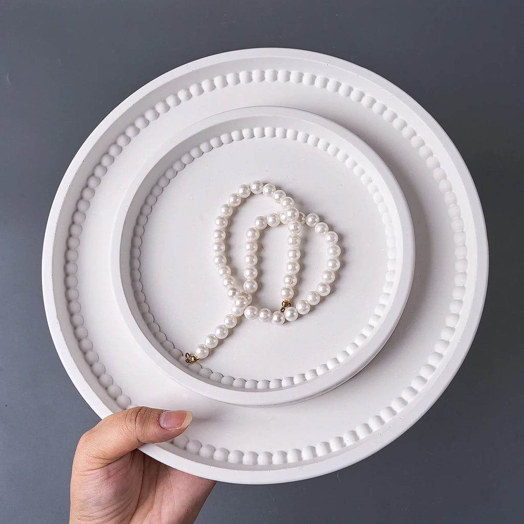 Round Bubble Bead Tray Silicone Mold