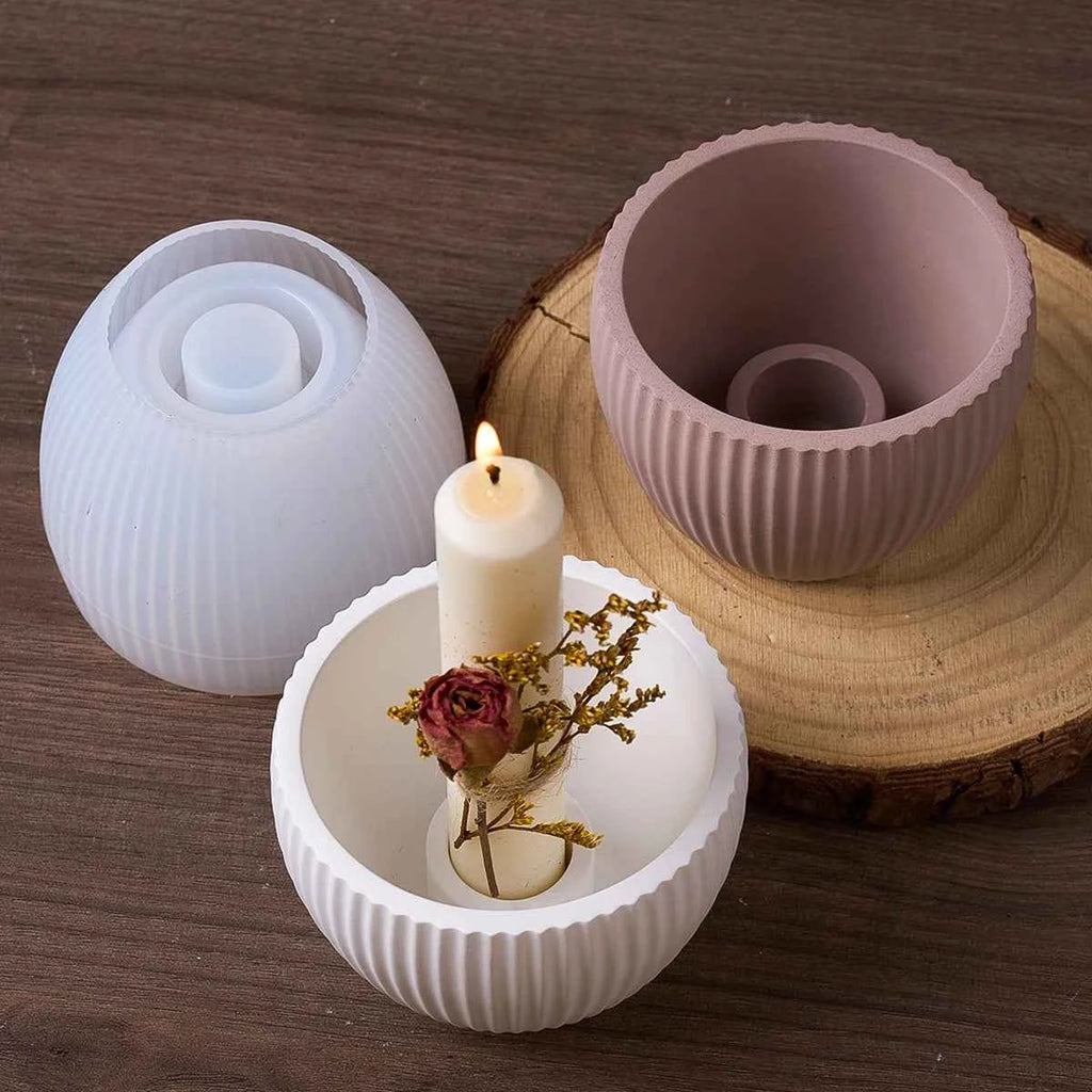 Candle Holder Candle Cup Silicone Mold