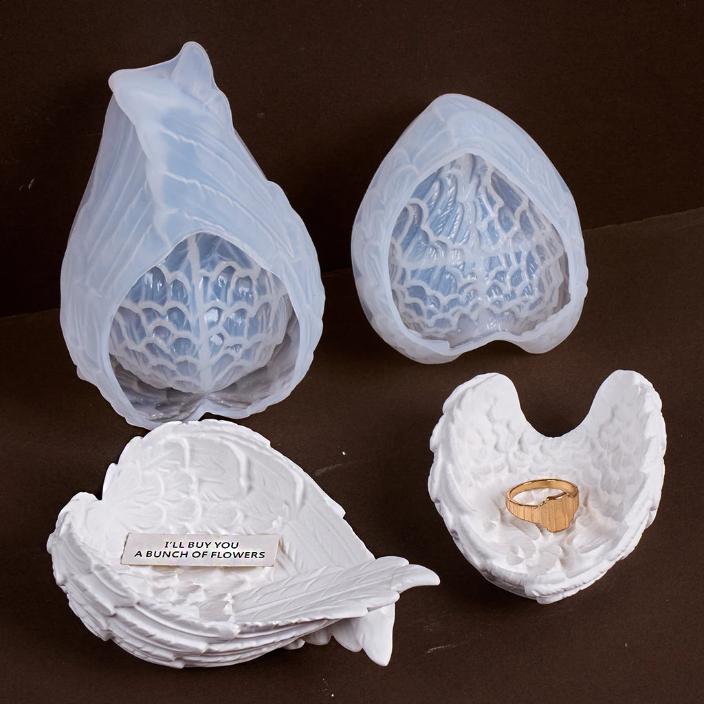 Angel Wing Jewelry Dish Silicone Mold