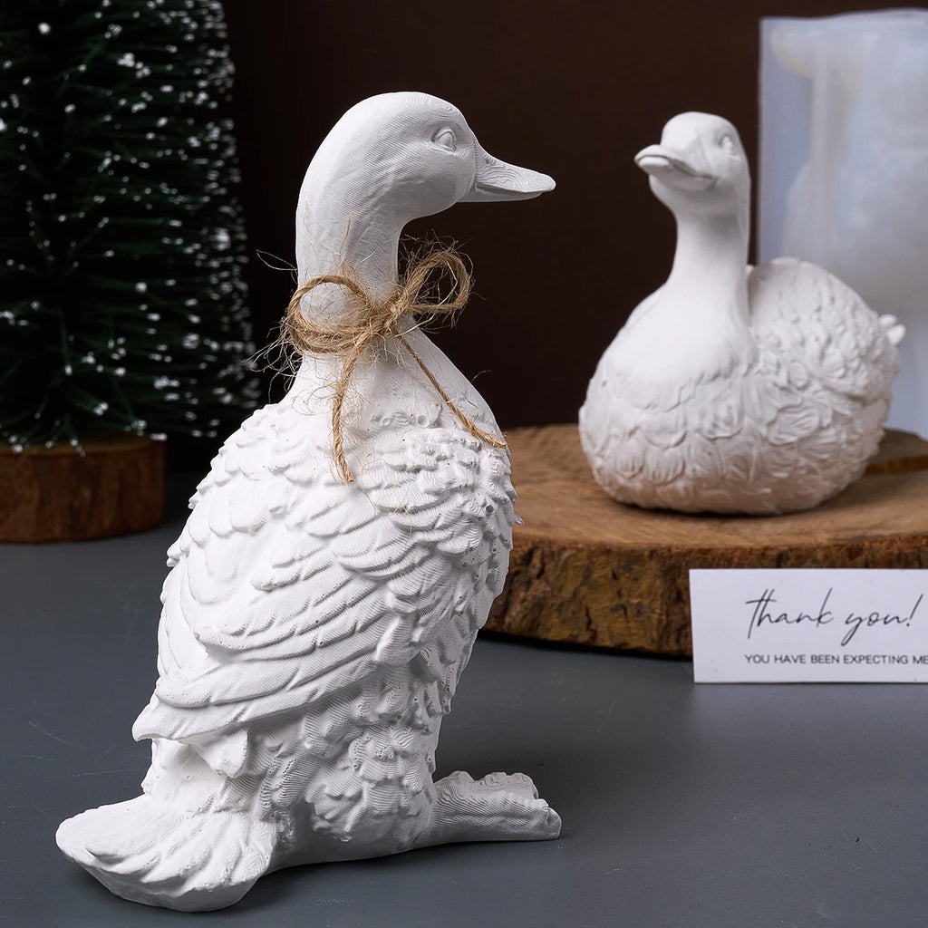 3D Duck Ornaments Silicone Mold.
