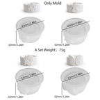 Orsana Crest Tealight Holder Silicone Mold Set