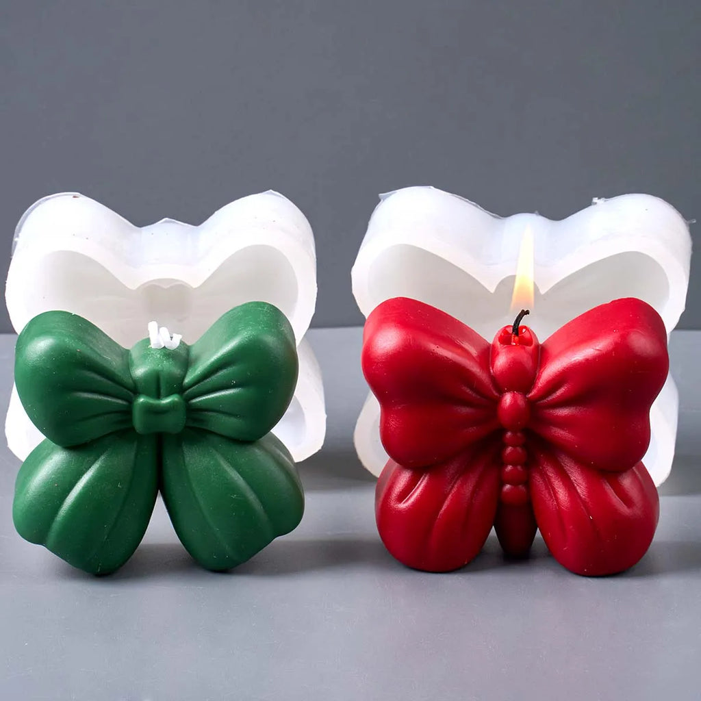 Bow Tie Candle Silicone Mold