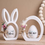 Hollow Bunny Egg Tea Light Holder Mold