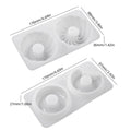 Pudding & Donut Candle Holder Silicone Mold Set