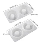 Pudding & Donut Candle Holder Silicone Mold Set