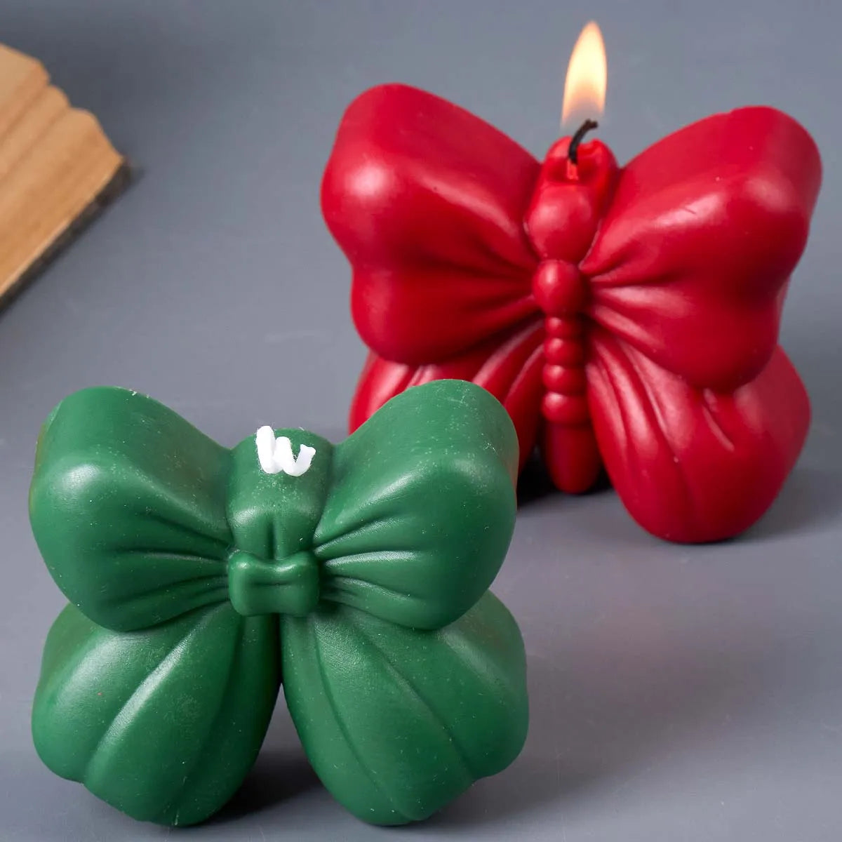 Bow Tie Candle Silicone Mold