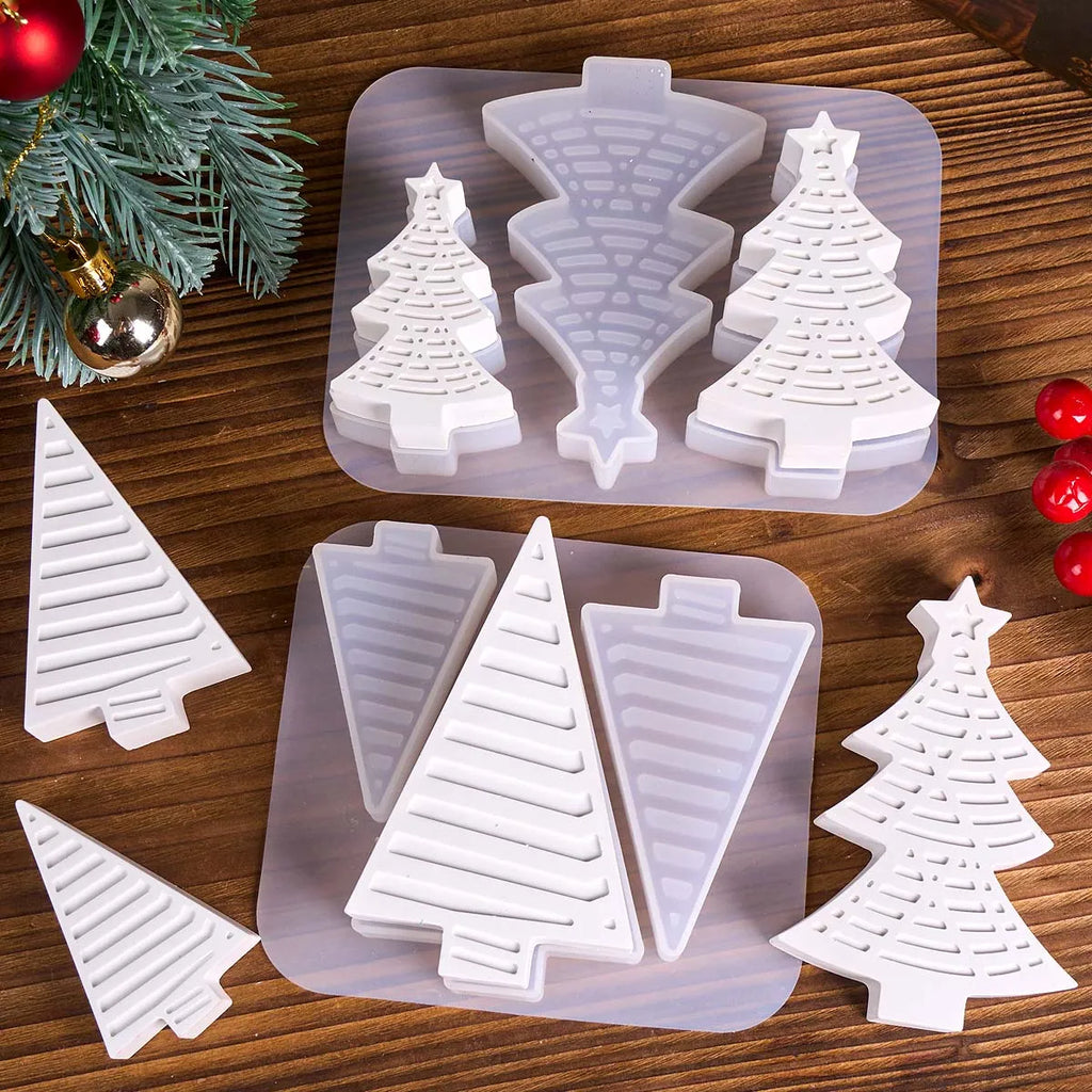 Silvun Grove Christmas Tree Silicone Candle Mold