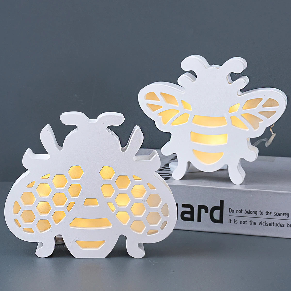 Bee Silhouette Lamp Silicone Mold
