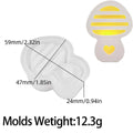 DIY Hollow Silhouette Lamp Silicone Mold.