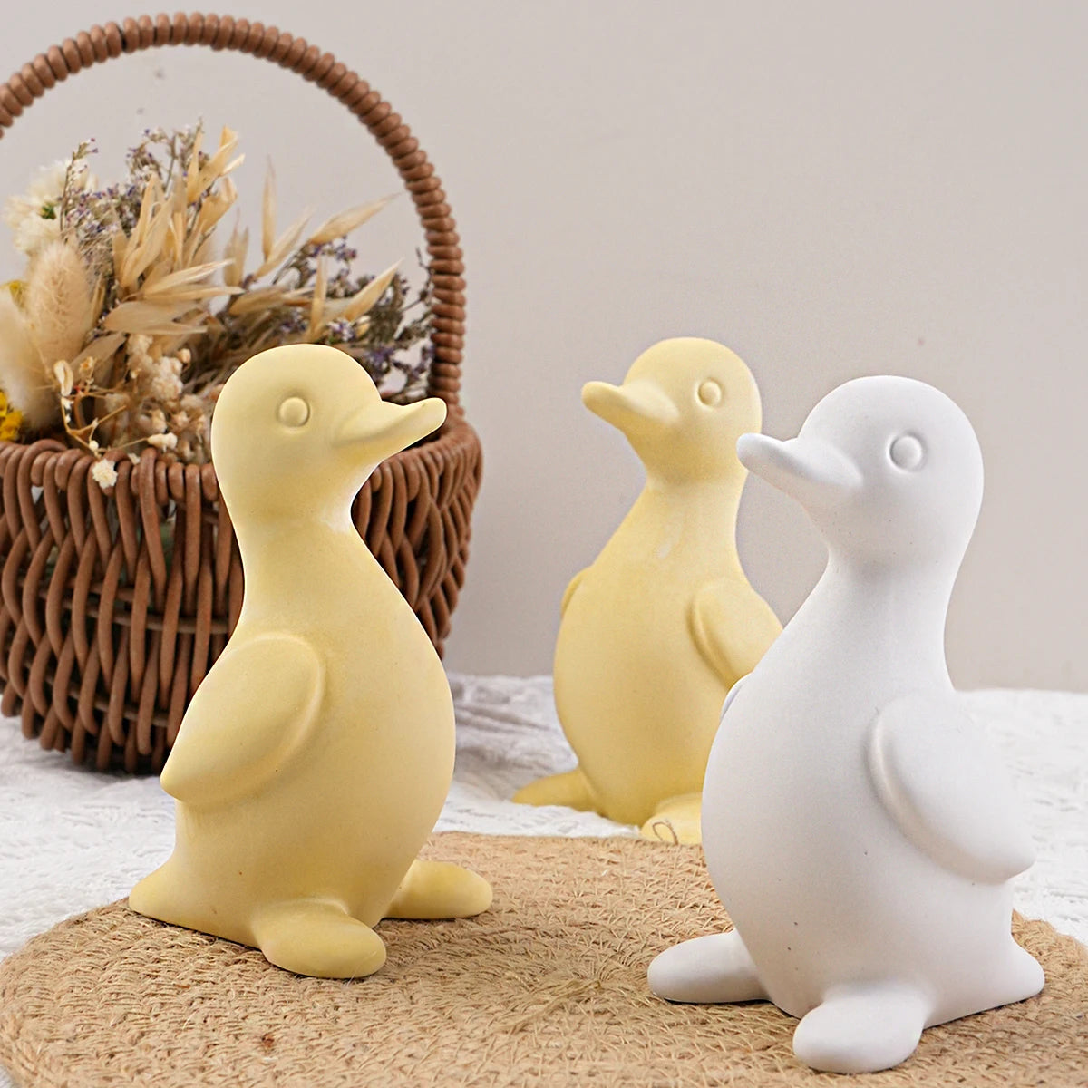 Stand Duck Silicone Mold