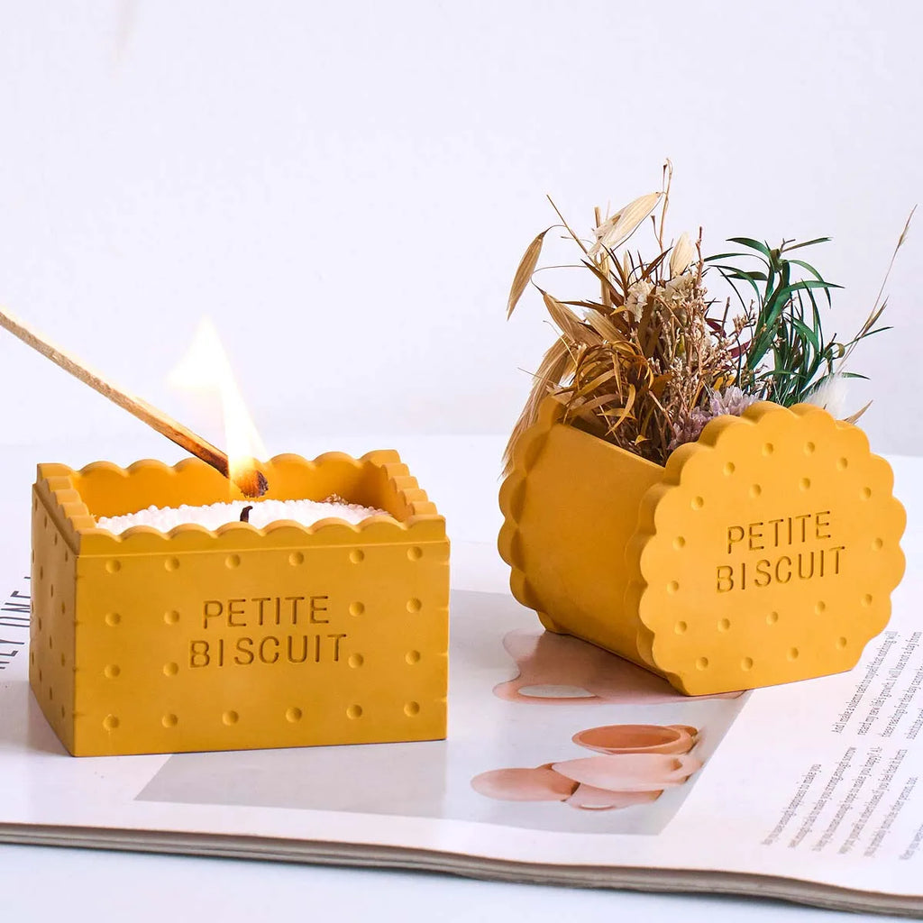 Bisca Crimp Biscuit Box Silicone Mold
