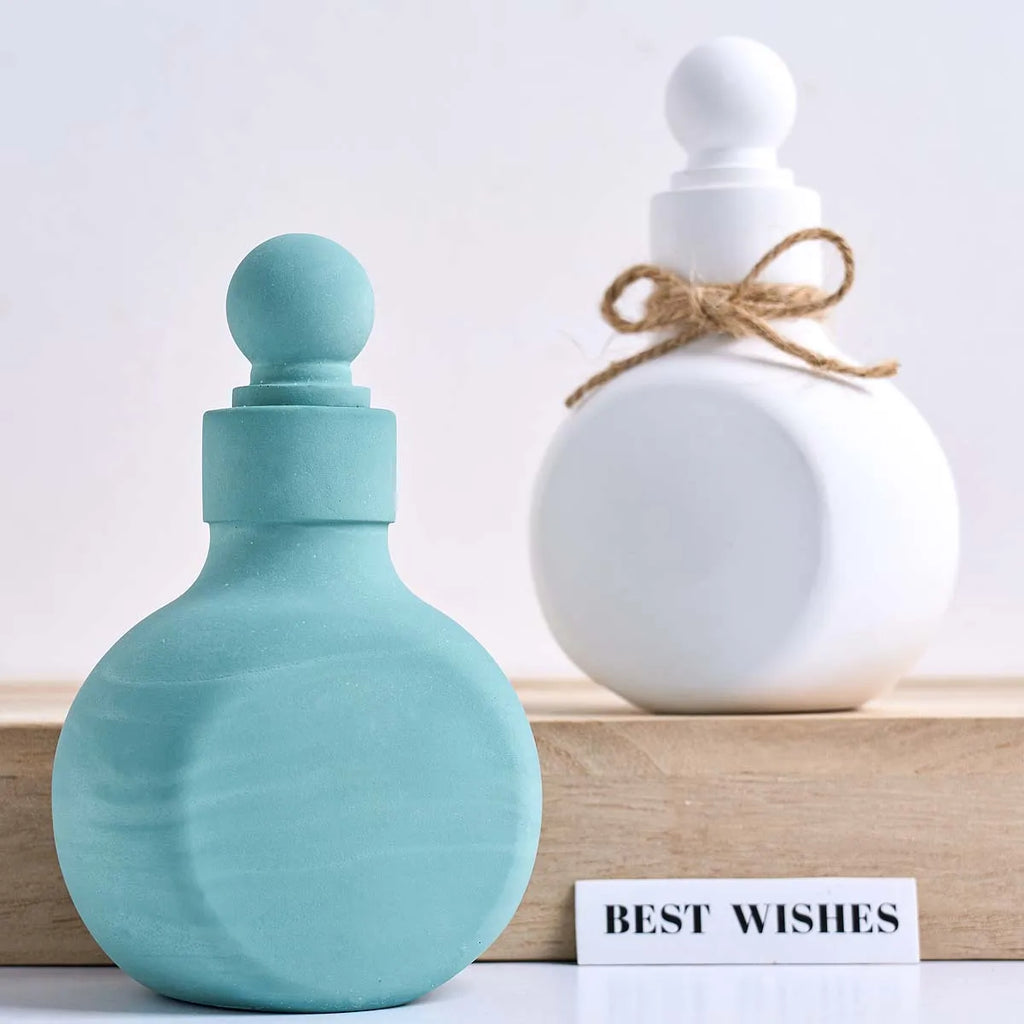 Bottle Ornament with Lid Silicone Mold