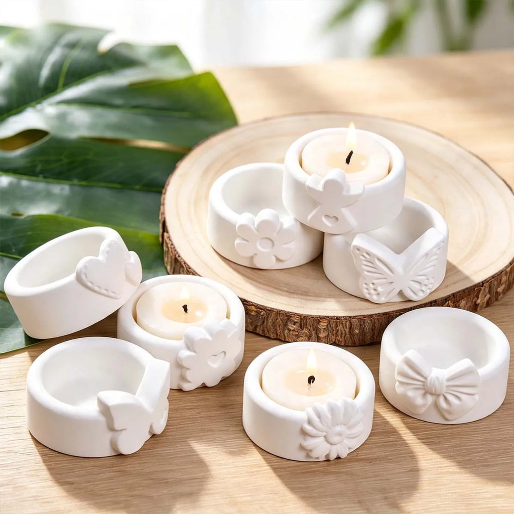 Orsana Crest Tealight Holder Silicone Mold Set