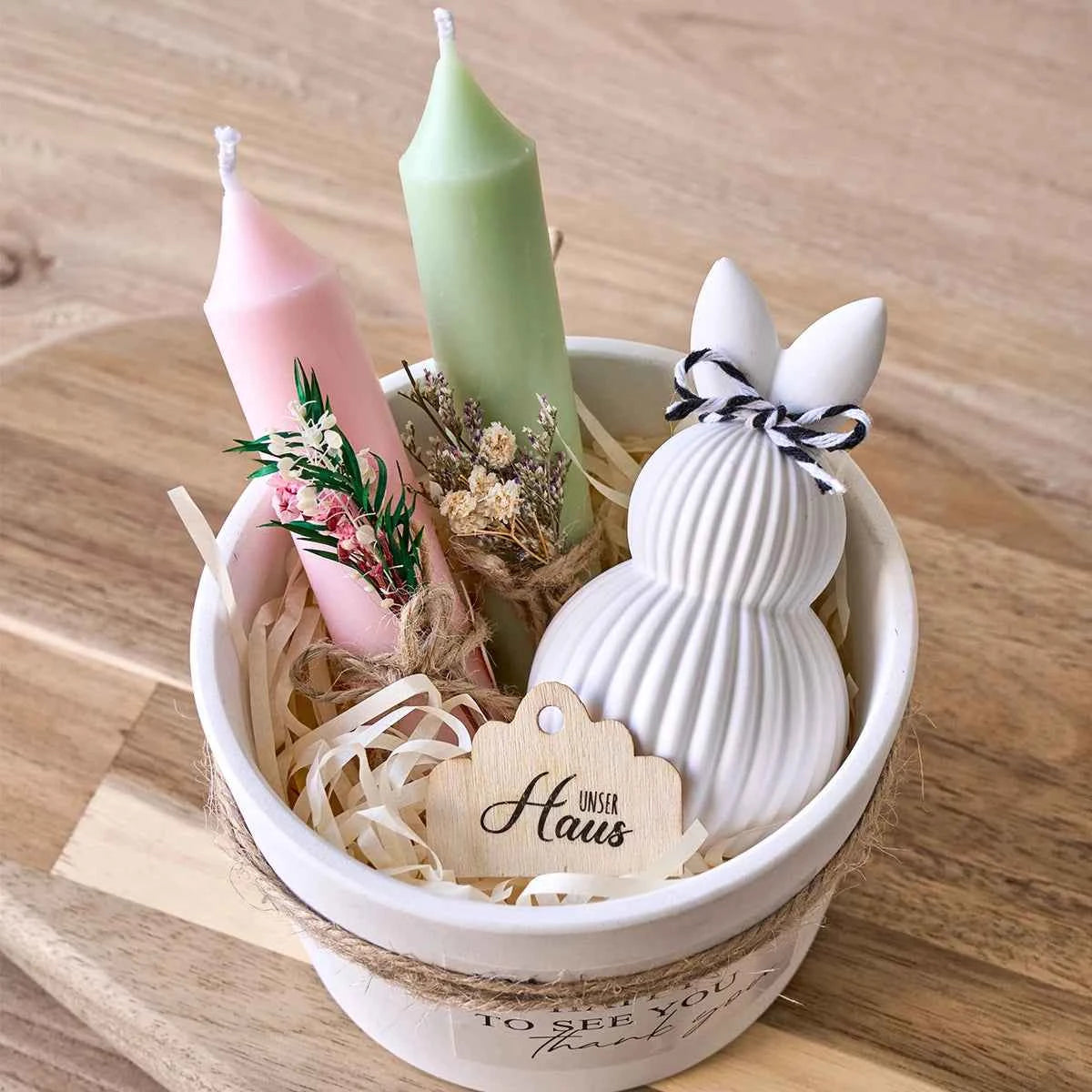 Solen Rib Bunny & Egg Silicone Mold Set