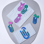 Paper Clip Bookmark Silicone Mold